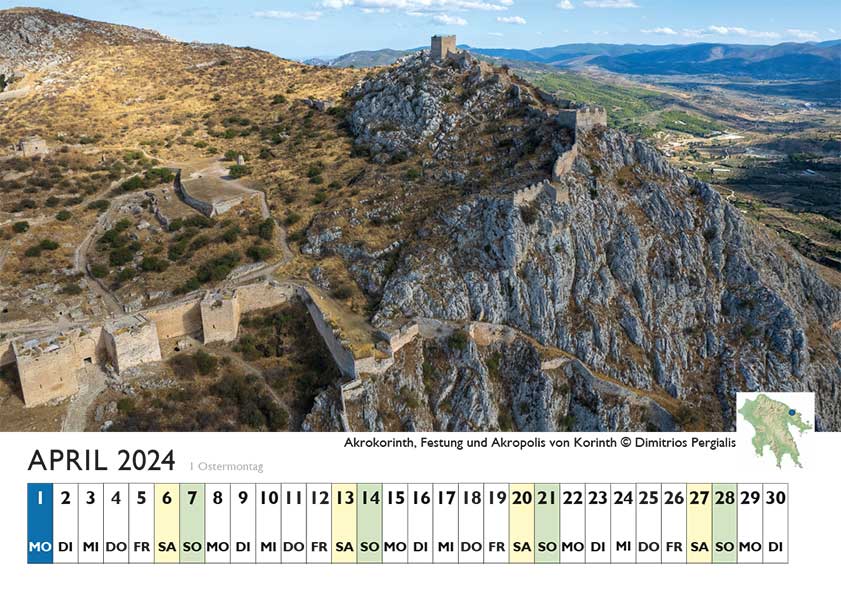 Peloponnes 2024 Kalender 0008